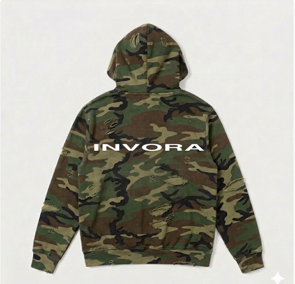 CAMO ZIP UP