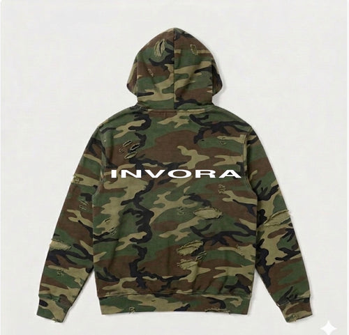 CAMO ZIP UP